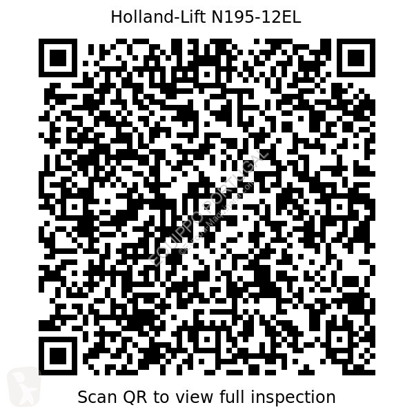 Plataforma Hollandlift N195-12EL Combistar...