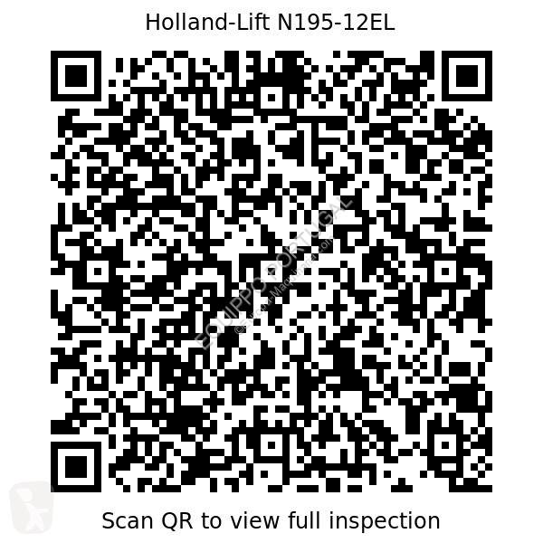 Plataforma Hollandlift N195-12EL Combistar...