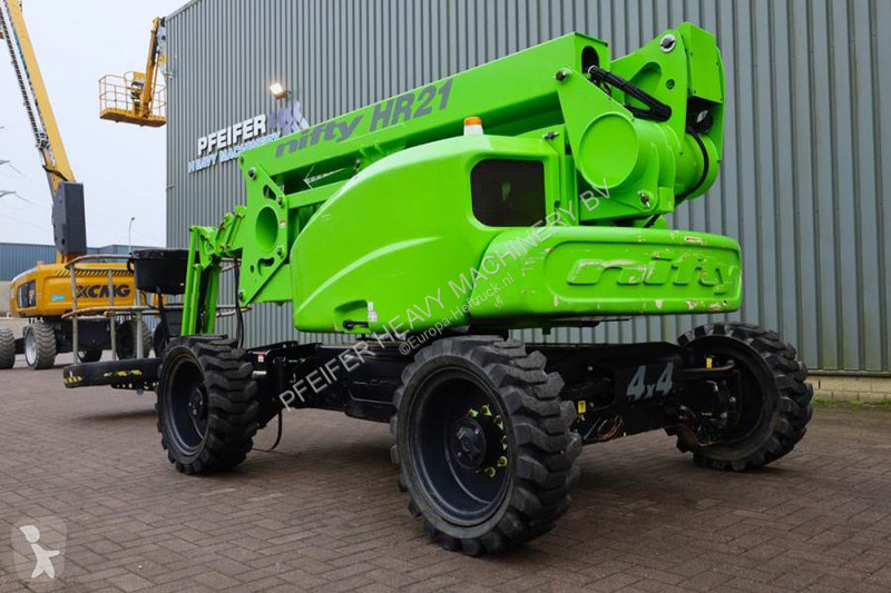 منصة تلسكوبية Niftylift HR21D 4x4 MK2 Diesel,...