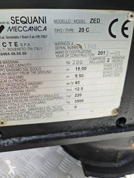 Nacelle CTE ZED 20 CH