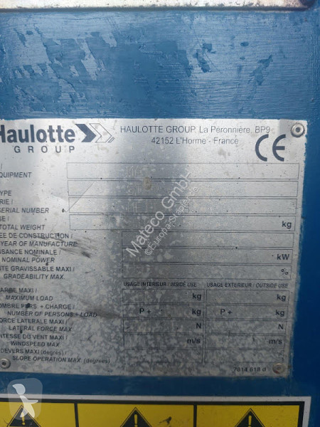منصة تلسكوبية Haulotte STAR 6