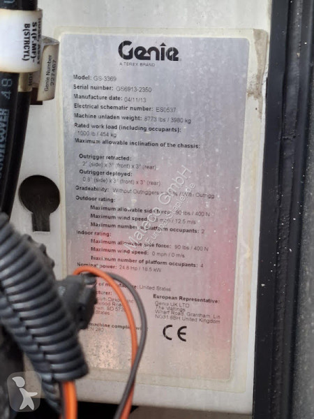 Nacela Genie GS-3369