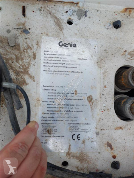 Nacelle Genie GS-1532