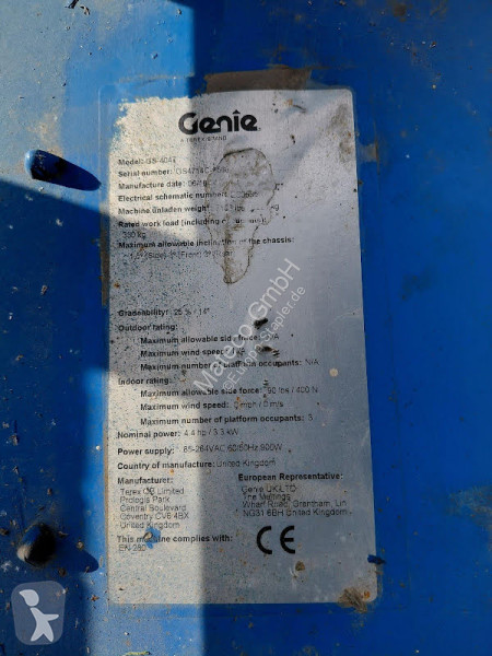 Nacelle Genie GS-4047