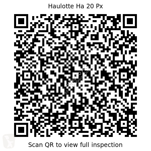 Vysokozdvižná plošina Haulotte Ha 20 Px (21m)