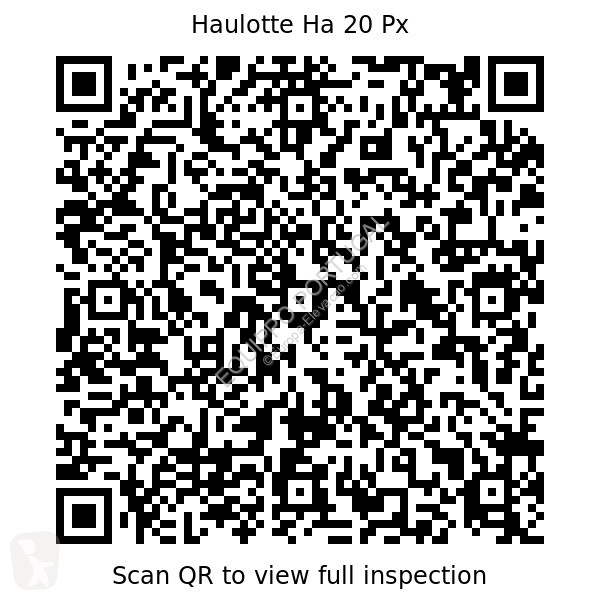 Vysokozdvižná plošina Haulotte Ha 20 Px (21m)