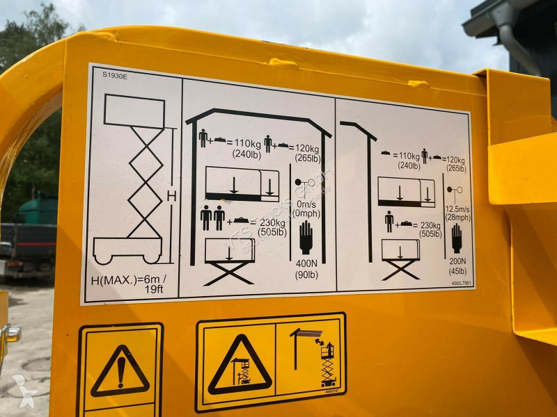 Вишка JCB Elektrische Scherenbühne S 1930 E