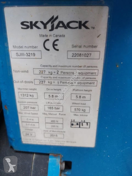 Автовышка Skyjack SJIII 3219