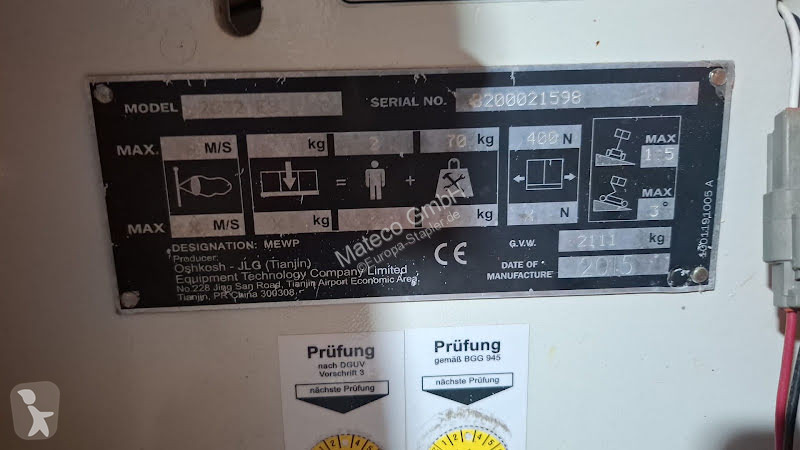 Vysokozdvižná plošina JLG 2632ES