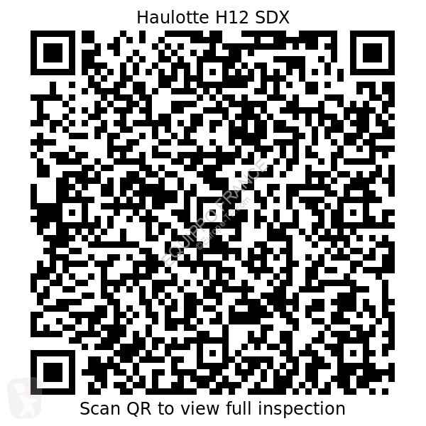 Vysokozdvižná plošina Haulotte H12 SDX