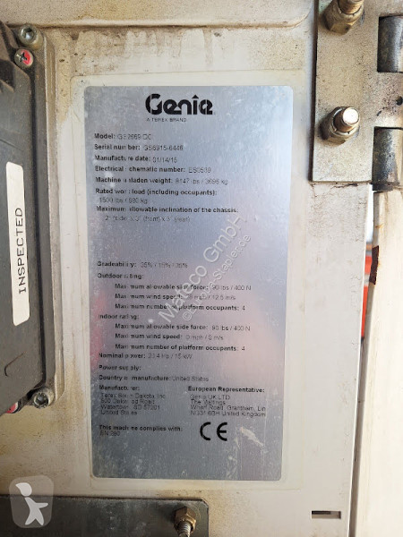 منصة تلسكوبية Genie GS2669