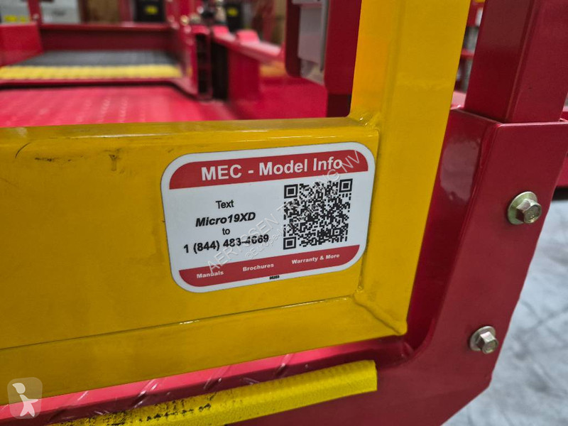 منصة تلسكوبية MEC MME MICRO19-XD (2 Pieces...