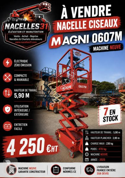 Plataforma elevadora Magni  0607M Neuve