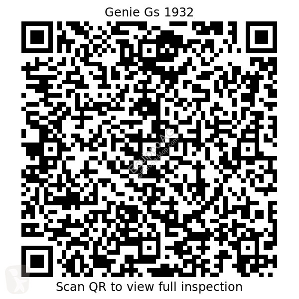 Plataforma elevadora Genie Gs 1932