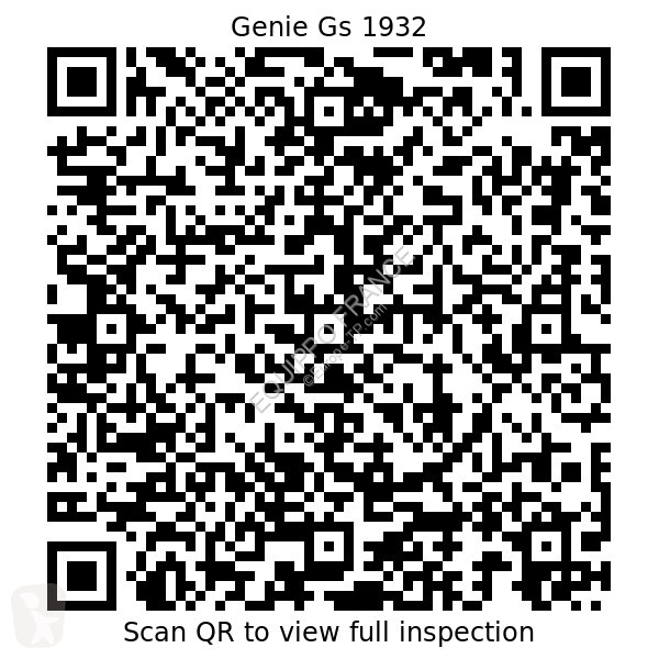 Vysokozdvižná plošina Genie Gs 1932