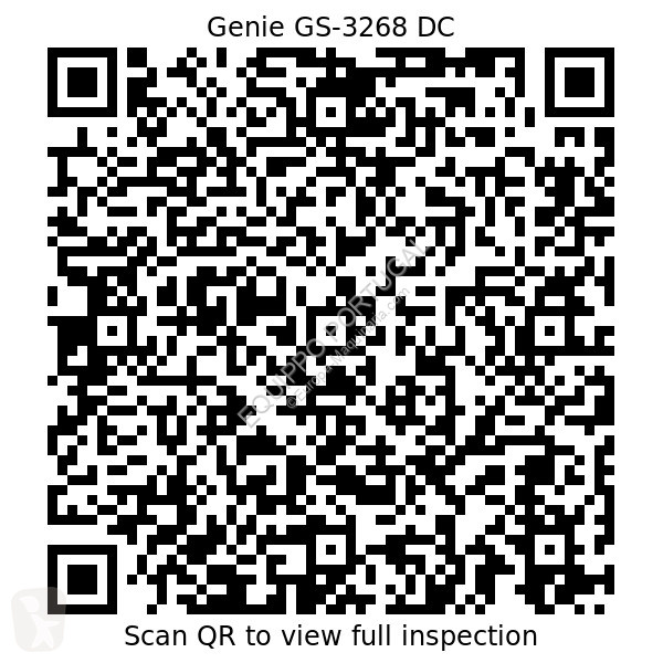 Plataforma Genie GS-3268 DC