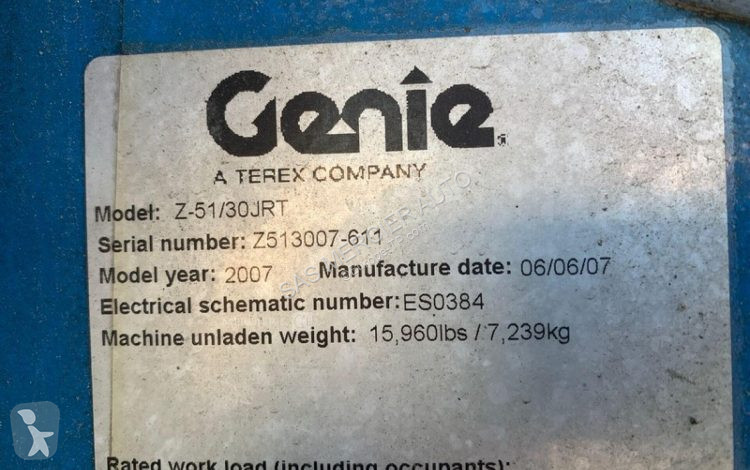 Автовишка Genie nacelle articulee automotrice...