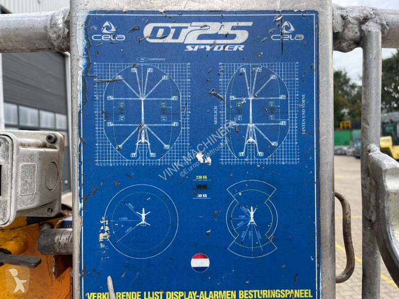 Plataforma elevadora Cela Spyder DT 25
