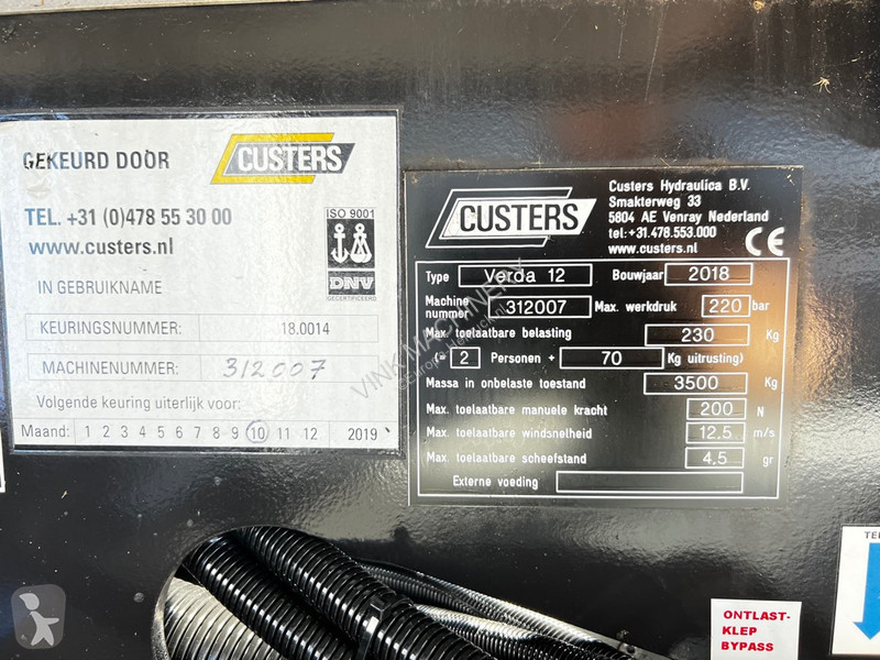 Lift Custers Verda 12