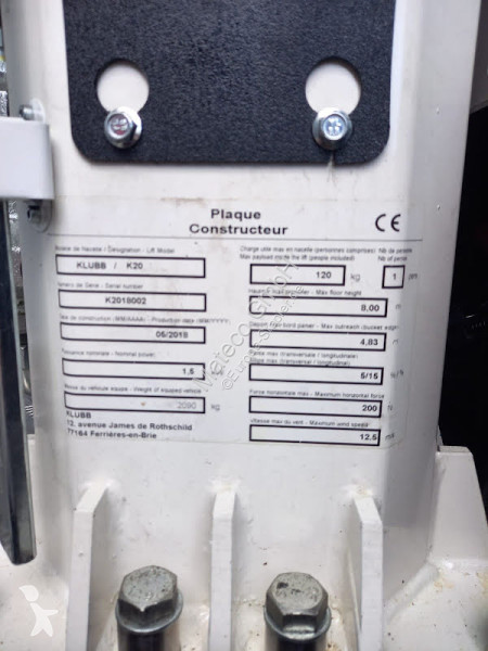 Lift Klubb K20 / NISSAN NV200