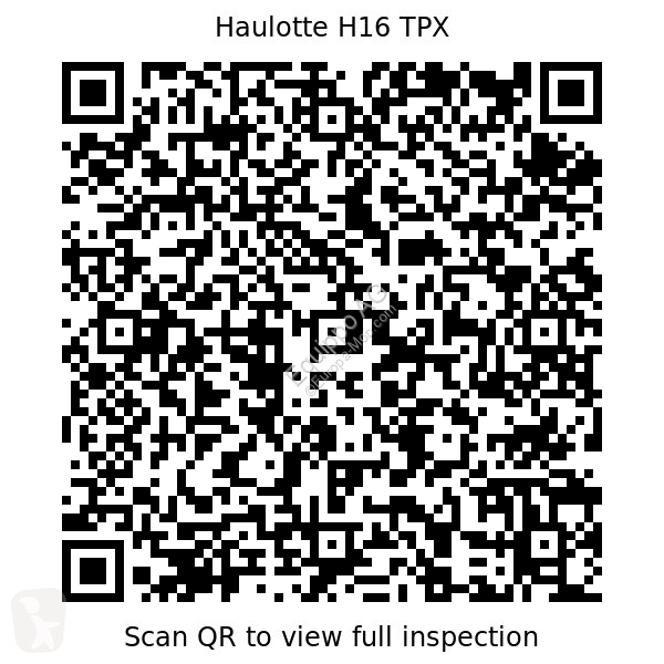 Plataforma elevadora Haulotte H16 (15.44 meters)
