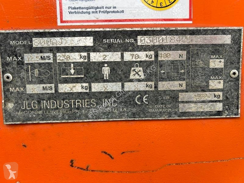 Nacelle JLG diesel 4x4 26m (1787)