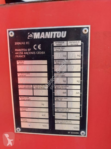Hoogwerker Manitou 170AETJ L