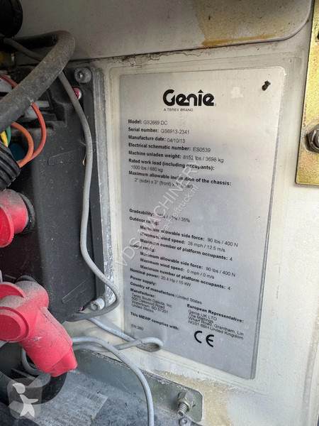 Hoogwerker Genie Hoogwerker Schaarhoogwerker
