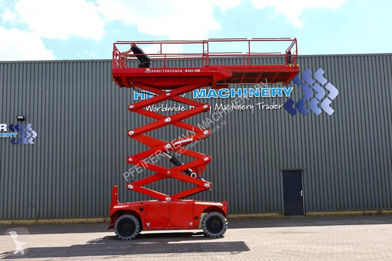 Piattaforma aerea PB LIFT S151-19E 4x4...