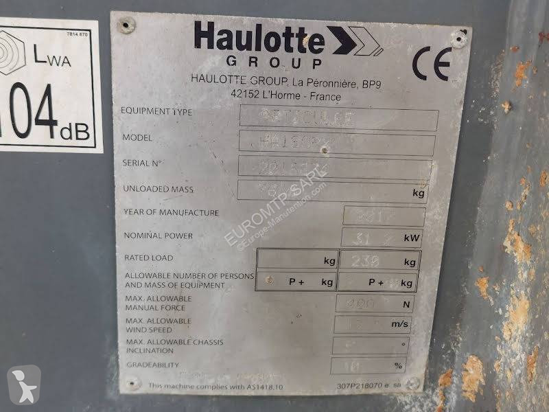 Nacelle Haulotte