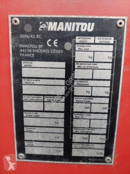 Lift Manitou 150AETJ C