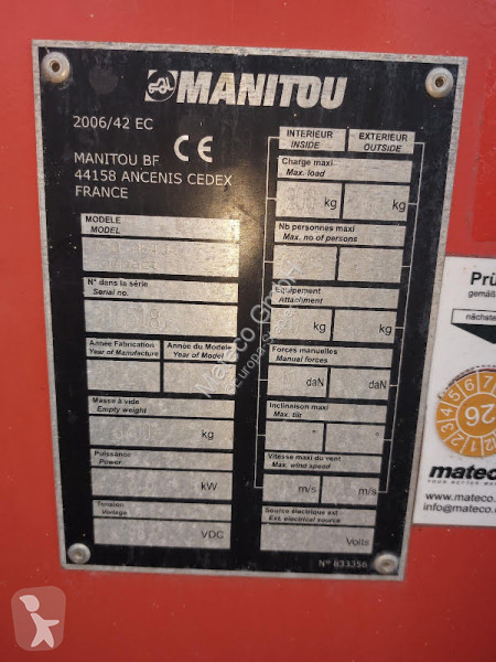 منصة تلسكوبية Manitou 150AETJ C 3D