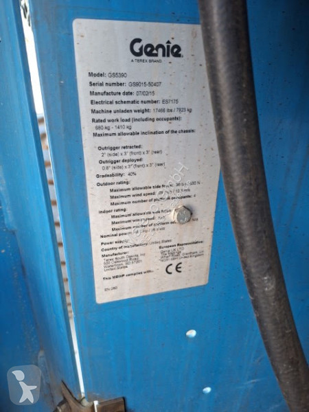 منصة تلسكوبية Genie GS5390