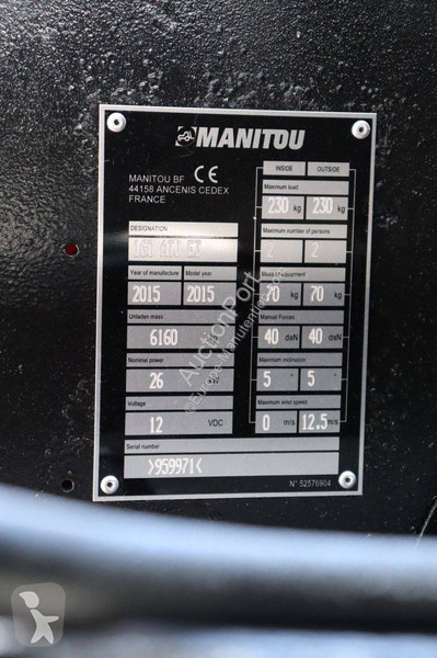 Nacela Manitou ATJE3