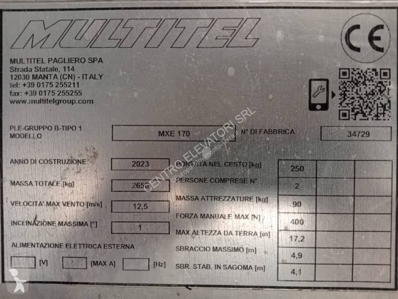 منصة تلسكوبية Multitel MXE 170