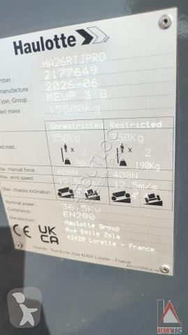 Nacelle Haulotte  HA26RTJ PRO
