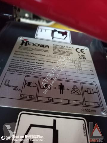 Plataforma Hinowa  LIGHTLIFT 15.70