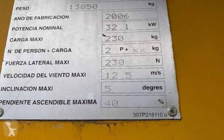 Hoogwerker Haulotte nacelle automotrice a...