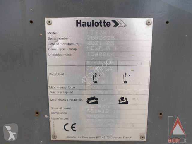 Автовышка Haulotte  HT23RTJ O
