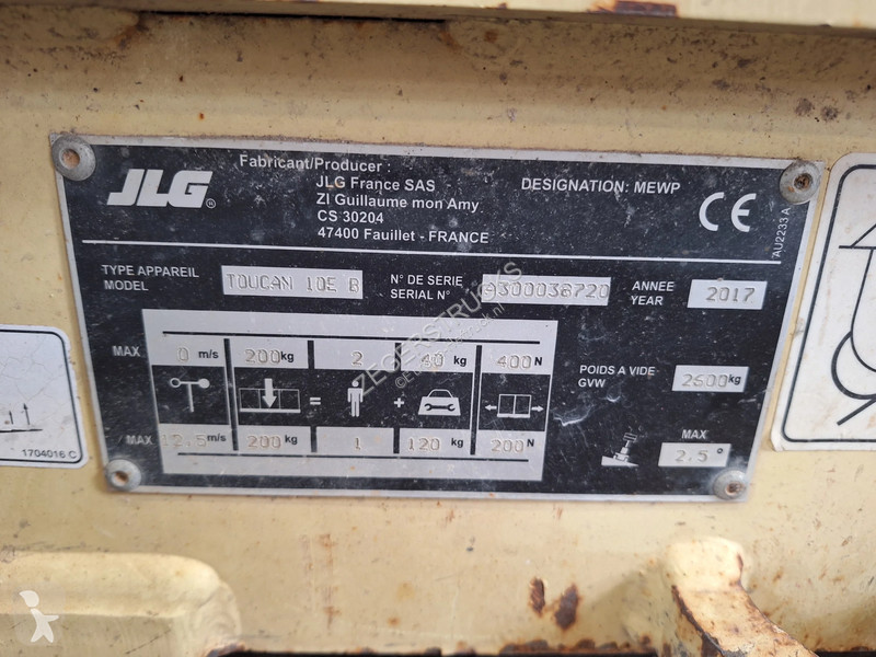 升降机 JLG T10E T10E