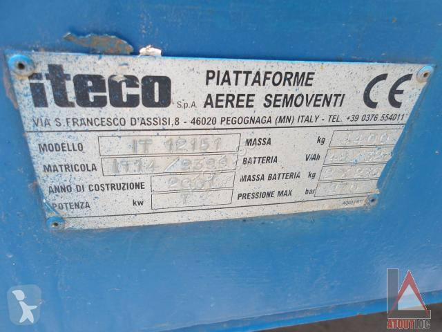 Emelőkosár Iteco  IT12151