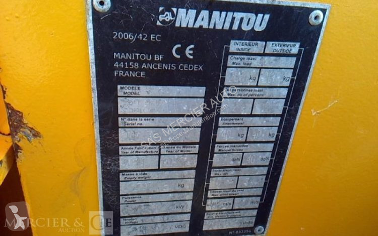 Plataforma elevadora Manitou n/c