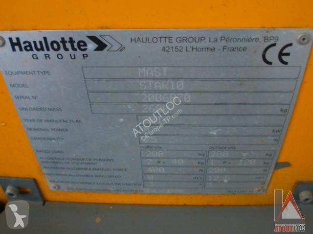 Nacelle Haulotte