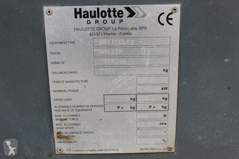 Вишка Haulotte  HA 12 IP