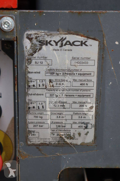 Gondol Skyjack SJ12