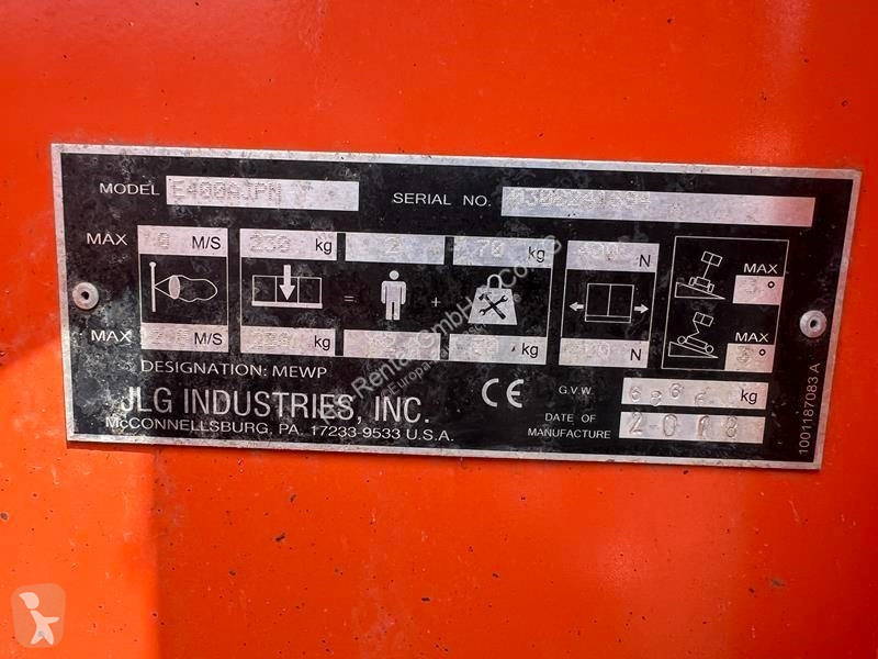 Piattaforma aerea JLG elektro 14m (1779)