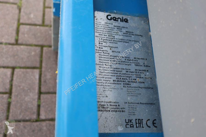 Nacelle Genie E-Drive New And Available...