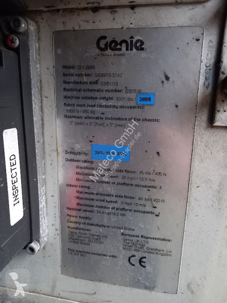 Nacela Genie GS-2669