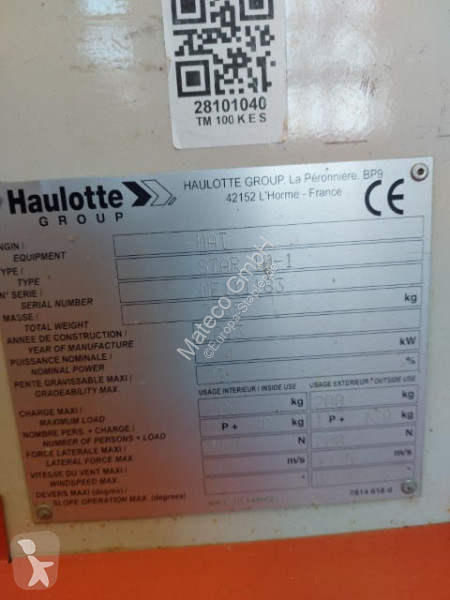 Nacelle Haulotte STAR 10