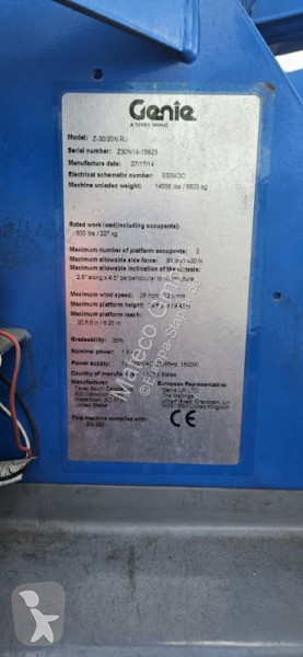 Nacelle Genie Z-30/20N
